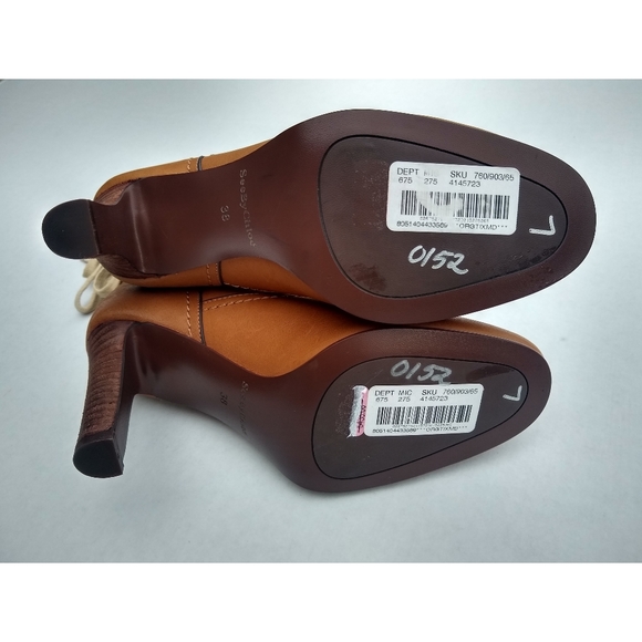 See by Chloe GORGEOUS Brown Leather Boots Size 38 - Picture 6 of 8